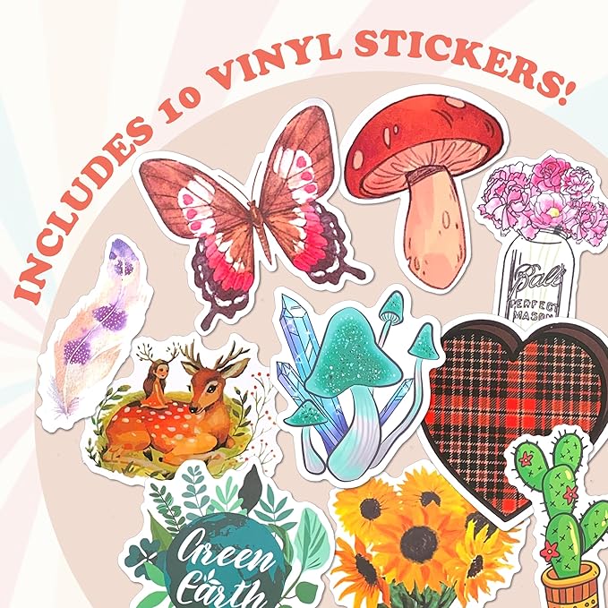 Artivo Wall Collage Kit Aesthetic Pictures, Cottagecore Wall Collage Kit, Bedroom Decor for Teen Girls, Nature Boho Collage Kit for Wall Aesthetic Posters, 50 Set 4x6 inch, Photo Collection