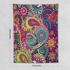 ICMOLYYENLO Tropical Green Plant Tapestry, Green Palm Leaves Natural Landscape Print Wall Tapestry for Bedroom Living Room Dormitory 30x40 Inch