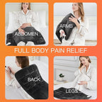 Weighted Heating pad XL 17''x33'' Heat pad for Period Cramps Heating Pads Large Heated pad for Back Pain Relief Products Electric Heat Pads Heated Pad for Bed Christmas Gifts for Mom Dad