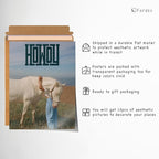 Fardes Coastal Granddaughter Room Decor, Cowgirl Aesthetic Pictures, Teen Girls Bedroom Surfboard Wall Art Prints, Beachy Wall Decor