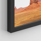 SIGNWIN Framed Arizona Texas Mountain Valley Wall Art, Set of 4 Landscape Wall Decor Prints, Nature Wilderness Wall Décor for Living Room, Bedroom - 11"x14"x 4 Black