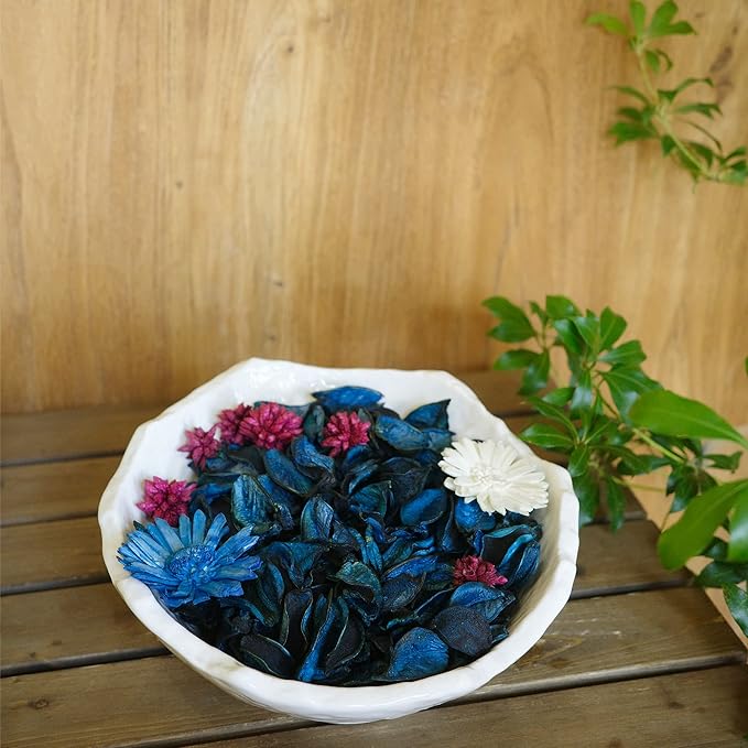 Potpourri Bags, Ocean Scented Potpourri Bowl Filler, Dried Flower, Home Fragrance Sachet,Beach Vase Decor (Blue Ocean)-Mini