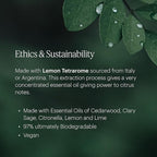 Aera Citrus - Essential Oil for Home - Lemon Zest Fragrance - Notes of Lemon, Orange, Clary Sage and Cedar - Scent Refill - Works with The Aera Diffuser