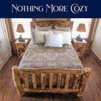 Beacon Blankets Southwestern Agawam Design Throw - 90" x 90" Blanket Only - Premium Plush Blanket Can be Used for Queen or King Size Bed