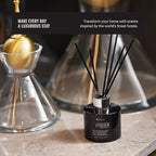 Desert Rose Reed Diffuser Set,Luxury Hotel Inspired Home Diffuser, Lasting 4 Month Longevity, 100mL