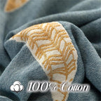 MSGKV Boho Throw Blanket 100% Cotton Woven Throw Blanket for Couch Sofa Bed Double Sided Knit Warm Blanket Cover Sheet Reversible Wearable Summer Blankets, 60''Wx 80''L