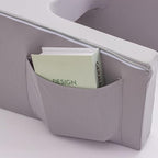 A Nice Night Lap Desk Rest Pillow for Adult,TV Trays Bed Pillow, Memory Foam Rest Pillow for Reading, Working, Playing Switch or Sitting in Bed Sofa Floor,LightGrey