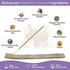 Satya Lavender Incense Sticks, Satya Bng (Bangalore) Insenses 15gmx12 Pack with Raajsee Incense Holder Bundle, Satya Nagchampa Natural Incense