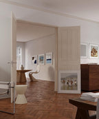 HAUS AND HUES White Square Frames Set of 6-20x20