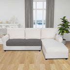 Easy-Going Sectional Couch Covers for Dogs L Shape Sofa Cover Reversible Sofa Slipcover Chaise Lounge Cover Furniture Protector Cover for Pets Dog Cat (30 x 50 inches, Gray/Light Gray)