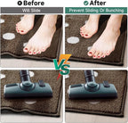 BALEINE Non Slip Rug Pad Rug Gripper for Hardwood Floors, Extra Thick Non Slip Mat Under Carpet (4'x6')