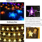 Comtelek Bed Canopy with Lights,Canopy Bed Curtain with RGB Music Sync Color Changing LED Star Lights with App Remote Mosquito Net for Princess Girls Bedroom,Dome Canopy for Twin,Queen,King Size Bed