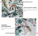 Travan 3-Piece Quilt Set Quilted Bedspread Lightweight Coverlet Set Garden Style Floral Printed Oversized Quilted Bedding Set with Shams for All Season, Exquisite, Queen Size