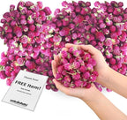 Dried Flower Thousand Days Biodegradable Confetti - Real Flower Petals for Weddings, Flower Girl Toss, Wedding Send Off Ideas, Party Table Decoration | Boxed - 8oz (0.5lbs)