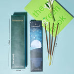 Folkulture Incense Sticks | Set of 6 (120 Fall Insence-Sticks) with 45 Mins Burn Time | Non Toxic Balsam Cedarwood, Oud, Jasmine, Pumpkin Spice Incense | Organic Peppermint Inscents-Sticks