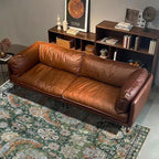 RUGSURE Washable Area Rugs - Perfect for Living Room, Bedroom, Kids Room, Nursery - Stain & Water Resistant Non-Slip, Pet & Child Friendly, Vintage Tribal Area Rugs (Green, 3' x 5 ')