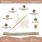 Satya Positive Vibes Incense Sticks, Satya Bng (Bangalore) Insenses 15gmx12 Pack with Raajsee Incense Holder Bundle, Satya Nagchampa Natural Incense