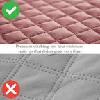 Southshore Fine Living, Inc. Queen/Full Size Quilt Bedding Set with 2 Pillow Shams, Soft Comfy Queen Coverlet/Full Size Bedspread, Machine Washable, Easy Care, Oversized for Total Coverage, Marsala