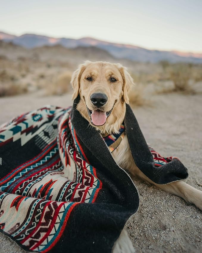 Inca Aztec Throw, Queen, King Blanket | Southwest Indian Navajo Boho Style | Native Cover for Camping, Bedding, Couch, Vanlife | Faux Alpaca, Lightweight, Hypoallergenic (Pachamama Brown, Queen)