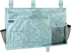 Surblue Bedside Caddy Hanging Bed Organizer Storage Bag Pocket for Bunk and Hospital Beds, College Dorm Rooms Baby Bed Rails, Camp 8 Pockets, (Large, Cartoon)