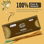Pure Oud Agarwood Incense Sticks, 100%-Natural Charcoal Free Organic Non Toxic Clean Burning Handmade Insence Sticks 100 gm Pack, Raajsee Meditation Gifts – Spritual Cleansing
