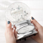 THINGS REMEMBERED Engraved Inspirational Prayer Scroll Musical Snow Globe, Plays “Amazing Grace” Music, Beautiful and Unique Gift (Free Customization)