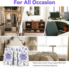 MYARO Large 12 Pcs Linen Scented Sachets for Drawer and Closet, Long-Lasting Sachets Bags Air Freshener Fresh Scents, Hanging Potpourri Bags Home Fragrance for Lover