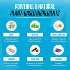 4KOR Recovery Stick - Natural Muscle Balm | Hemp Infused | for Muscles, Joints, Post-Workout | Features a Cooling & Warming Sensation | Portable & Non-Greasy Twist-Up Balms - 1 oz.