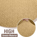 HDCAXKJ Sectional Couch Cover L Shape Stretch Sofa Covers Washable Jacquard Corner Couch Slipcover Non Slip Sectional Slip Cover U Shaped Furniture Protector for Pets Dogs (Tan, X-Large)