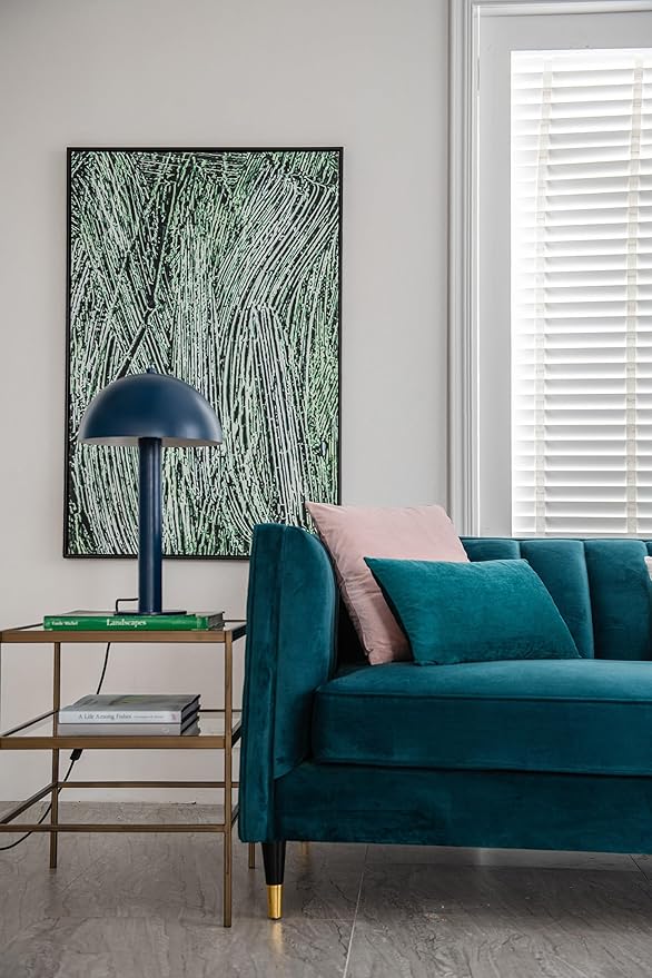 12x20 Throw Pillow Cases Teal: 2 Pack Cozy Soft Polyester Rectangular Decorative Pillow Covers for Farmhouse Home Decor