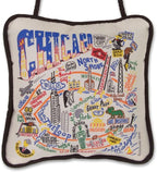 Catstudio Chicago Mini Pillow Christmas Ornament | Wonderful and Decor