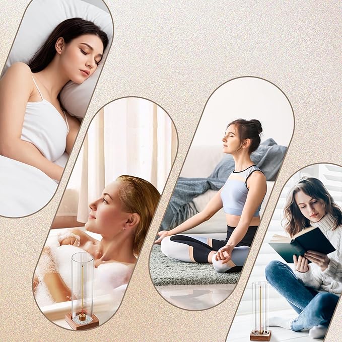 1 Pack Incense Holder for Sticks, Insence-Stick Holder Ash Catcher with Removable Glass, Anti-Ash Flying Mess-Free Incense Burner Holder, Perfect for Meditation Yoga Relaxation, Home Decor