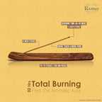 Raajsee Vnilla Incense Sticks 100 Gm Pack-100% Natural Insence Sticks -Organic Non Toxic - Charcoal Free - for Church,Aroma Therapy,Relaxation,Meditation