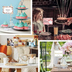 MANGZ 15 Pack 8.75 Inch Tall Table Number Holder, Place Card Holder, Wire Photo Holder Clip Perfect for Weddings, Banquets