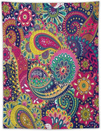 ICMOLYYENLO Tropical Green Plant Tapestry, Green Palm Leaves Natural Landscape Print Wall Tapestry for Bedroom Living Room Dormitory 50x60 Inch