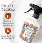 Home-Pourri Air + Fabric Multi-Purpose Odor Freshener Spray, Grapefruit Lychee Vanilla, 11 Fl Oz - Vanilla and Grapfruit Lychee