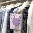 8 Large Packs Lavender Scented Sachets Bag with Hanger for Drawer and Closet Xmas Gift