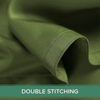 California King Sheets by Pure Bamboo, Genuine 100% Organic Viscose Derived from Bamboo Bed Sheet Set, Soft & Cooling, Double Stitching, Lifetime Quality Promise (California King, Pesto)