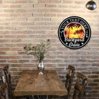 Personalized Metal Sign - Custom Name Wall Decor for Indoors/Outdoors, Last Name Sign 10-36 Inch, Rust-Proof Steel, Perfect Housewarming & Wedding Gift - MADE IN USA