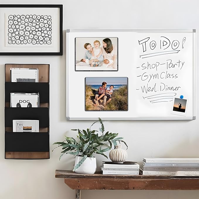 8.5x11 Magnetic Pocket Frames for Letter Size Paper Document,Classroom&Office Must Haves 10PCS