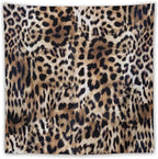 HZOHNAGO Leopard Print Tapestry Nature Wildlife Vintage Cheetah Fur Spot Animal Skin Wild Animals Spots Printed Wall Tapestry Painting Wall Hanging for Bedroom Living Room Dorm 60" W x 60" H