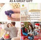 QINJIEJIE Amethyst Crystal Travel Turtle Figurines Healing Crystals Best Travel Gifts for Women Men Travelers Sea Turtle Lovers Office Desk Decor Good Luck Gifts for Traveling Abroad