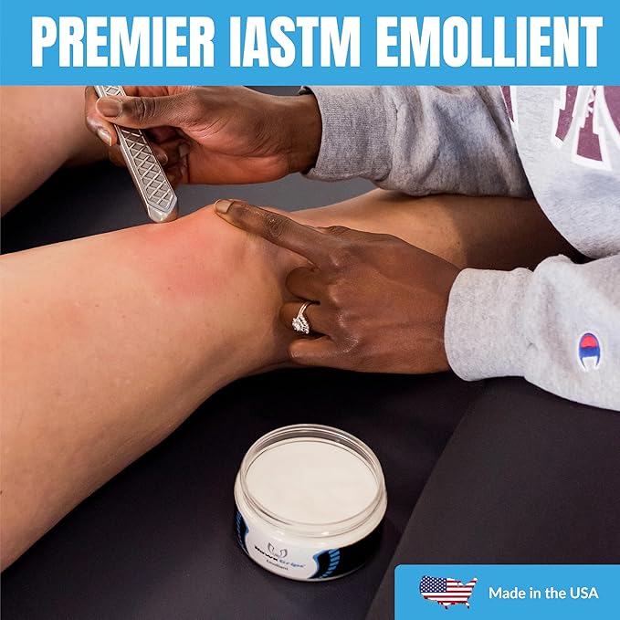 8oz Massage Emollient 5ct, Vanilla Scent, Shea Butter, Oil Based, Vegan, Soft Tissue Mobilization and Lubrication for Manual and Assisted Massage Therapy Techniques, Cream Alternative