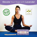Satya Lavender Incense Sticks, Satya Bng (Bangalore) Insenses 15gmx12 Pack with Raajsee Incense Holder Bundle, Satya Nagchampa Natural Incense