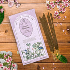 Incense Sticks, Cherry Blossom Incense, Pack of 100 Stick, Hand Rolled Aromatic Masala Made with Natural Ingredients, 45-60 Minute Burn Time, Best for Home Fragrance, Meditation, Yoga, Relaxation
