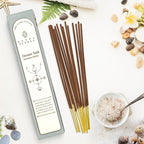 Ocean Salt Incense Sticks, Organic Hand Dipped Incense, Natural Herbs & Aromatic Ingredients, Contain 40 Sticks Inside, Burn Time 45-60 Min, Spiritual Gifts, Incense by Karma Pledge