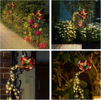 Solar Watering Can Light, Yard Outdoor Decor Lights, IP65 Waterproof, Hanging Hummingbird Garden Light, Outside Garden Flower Bed Decor, Women Gift, Birthday Gifts