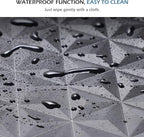 SALLOUS Chair Mat for Hard Floor, 60" x 36" Gaming Chair Mat for Hard Surface, Rolling Chair Floor Mat for Home Office - Not for Carpet (Black)