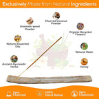 Satya Champa Incense Sticks, Satya Bng Insenses 15gmx12 Pack with Raajsee Incense Holder Bundle, Satya Nagchampa Natural Incense