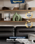 Hug Donut Decorative Vase Set - Sage Green Modern Nordic Boho Style Vases Home Decor,Matte Ceramic Decorations for Living Room Shelf, Bookshelf Mantle Entryway Table or Console Décor(Green)